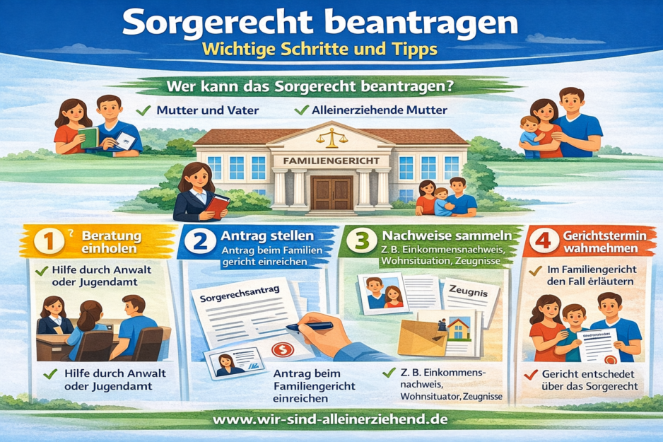 Sorgerecht beantragen